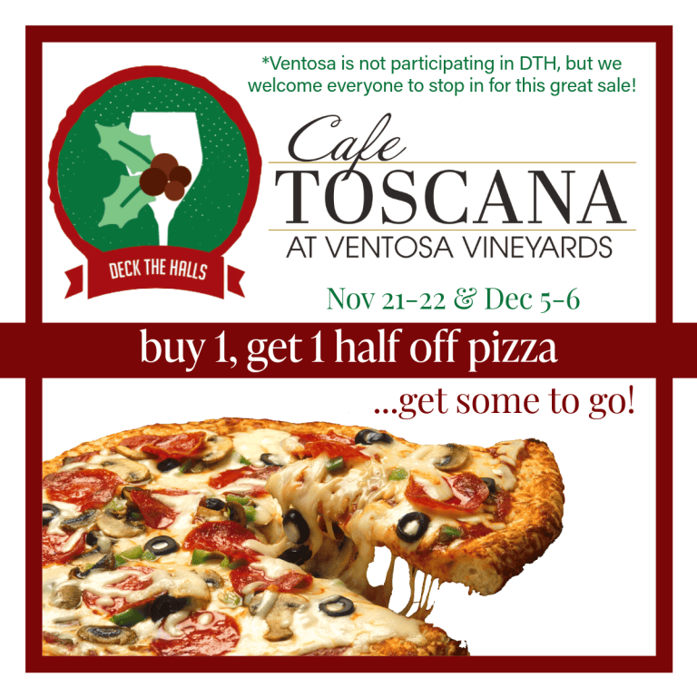 deck the halls pizza sale